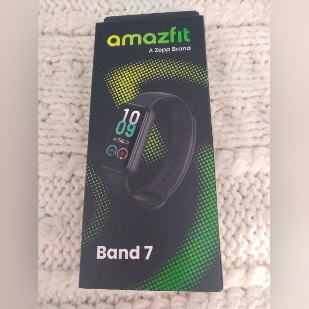 Amazafit Band 7 Black Fitness Tracker